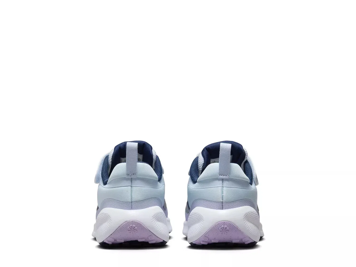 Кроссовки беговые Revolution 7, Nike, светло-голубой/фиолетовый — фото 2