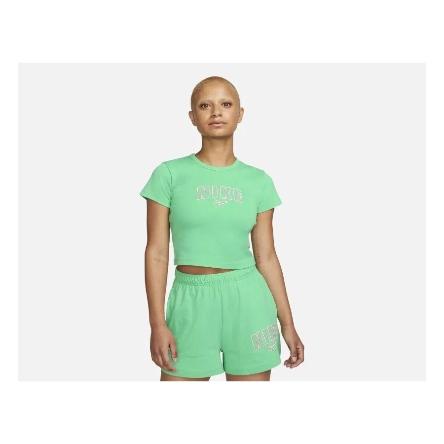 Футболка с принтом Sportswear Graphic Short-Sleeve Nike, Зеленый — фото 2