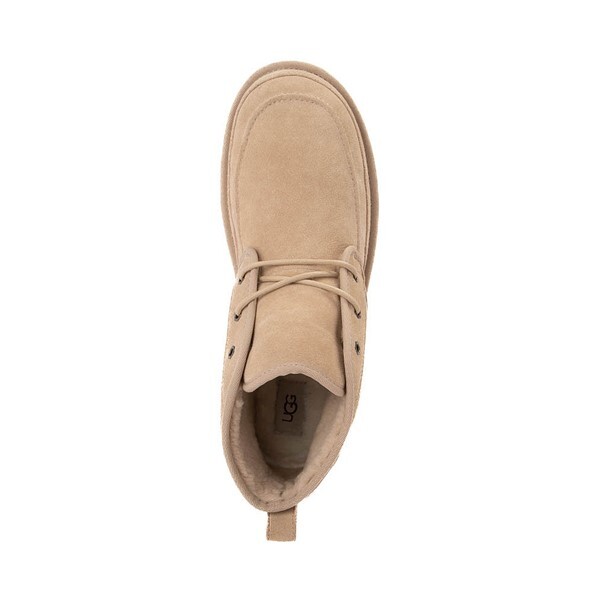 Мужские ботинки UGG Neumel короткие на шнуровке, бежевый — фото 2