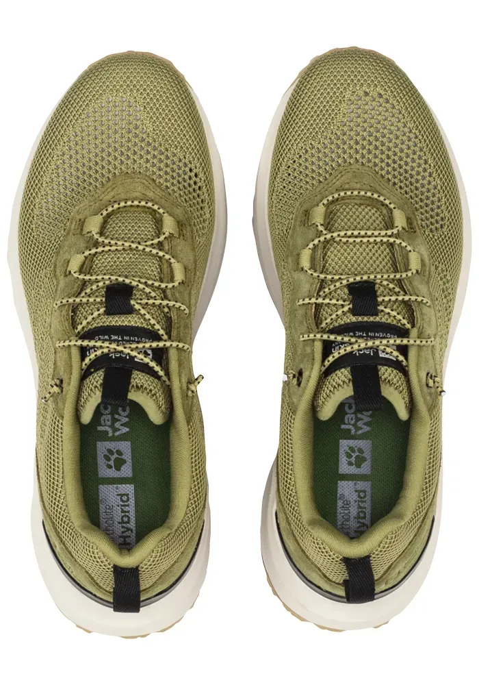 Кроссовки Jack Wolfskin "DROMOVENTURE KNIT LOW W", цвет Bay-Leaf