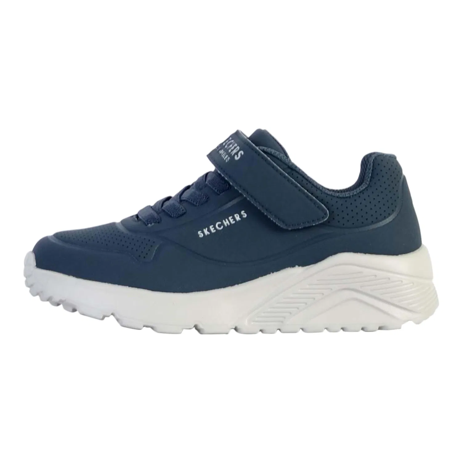 Детские кроссовки с технологией Memory Foam Skechers Uno Lite, Blau Navyblau Weiss