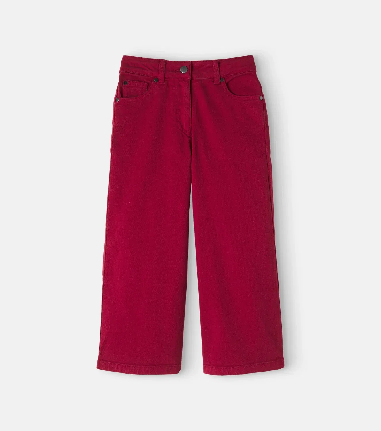 Брюки хлопковые Stella Mccartney Kids, красный