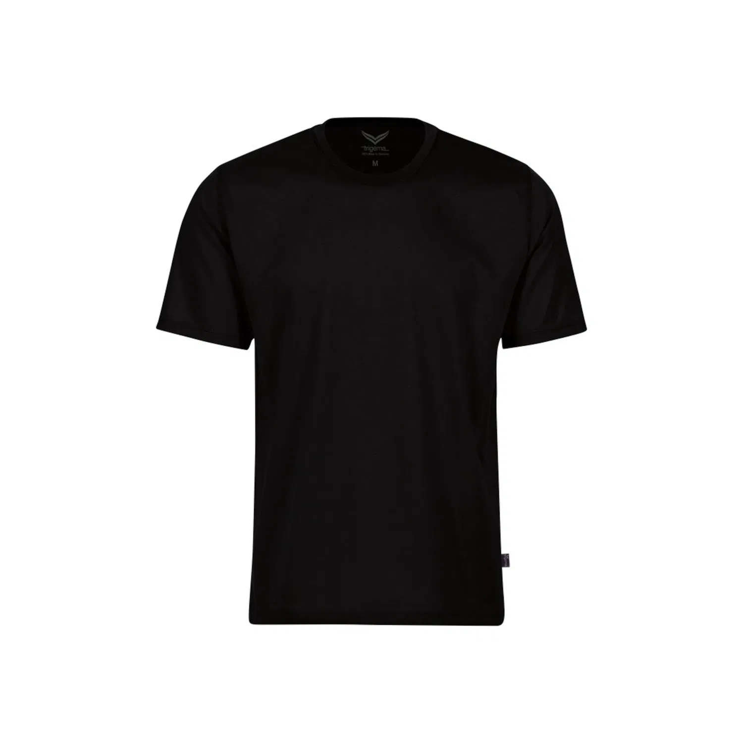 Детская хлопковая футболка Trigema, Black