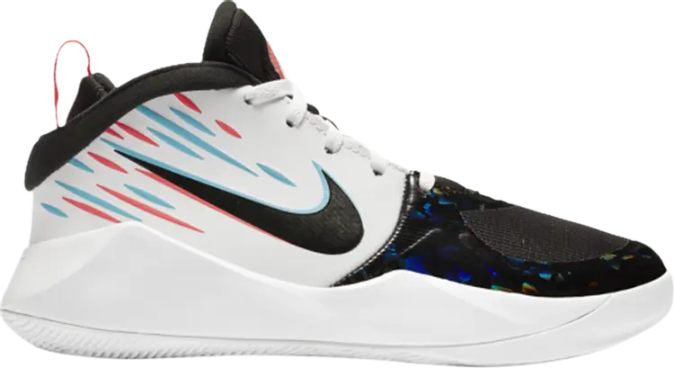 

Кроссовки Nike Team Hustle D9 GS 'Light', черный