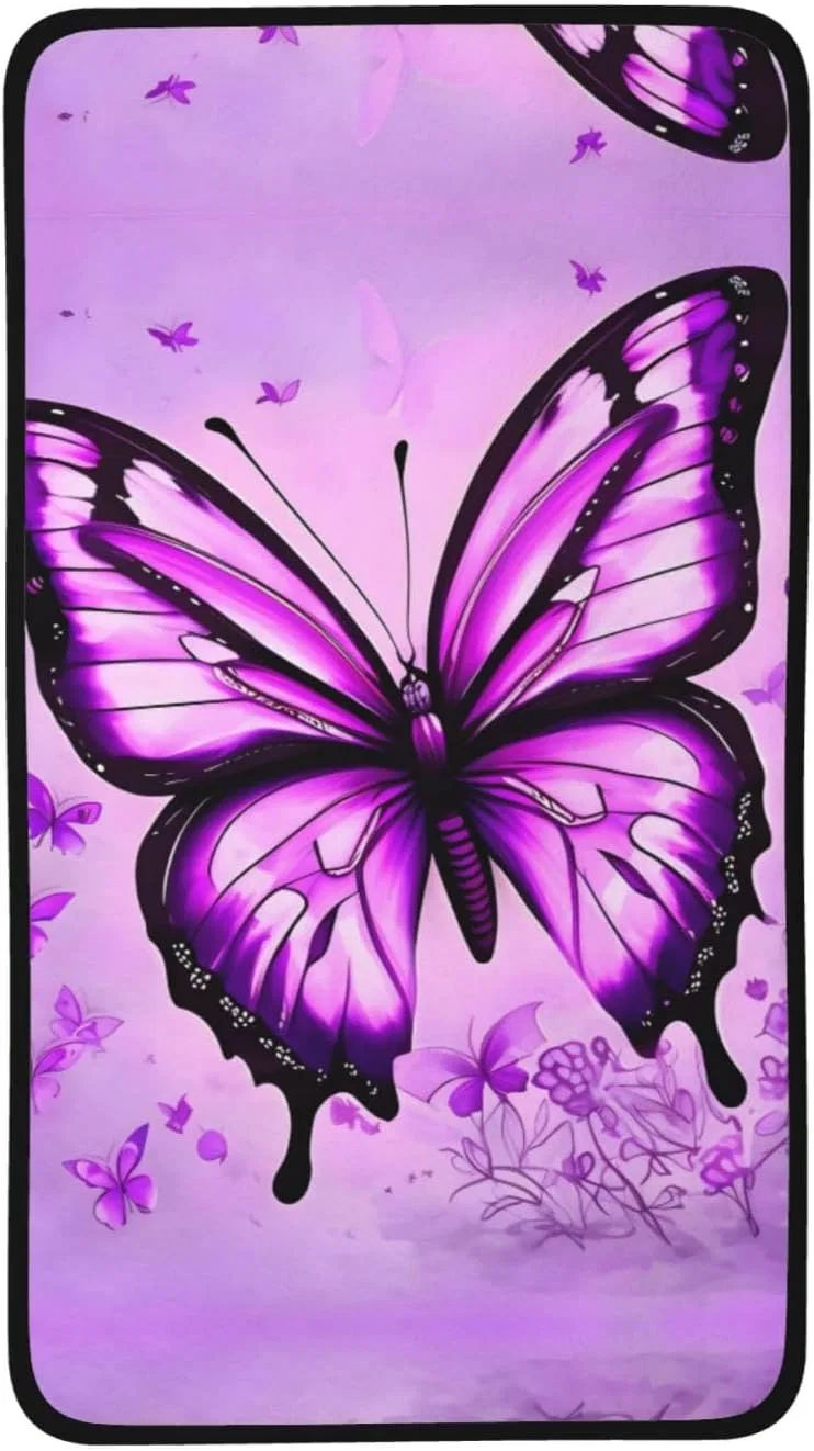 Полотенце из кораллового флиса, WXZYFP, 1 шт, 40,6 x 71,1 см, Violet