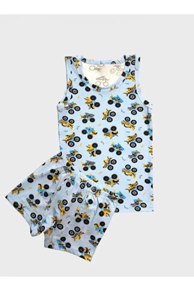 Детское для мальчиков комплект белья с принтом Aliş Kids, Blue — фото 2