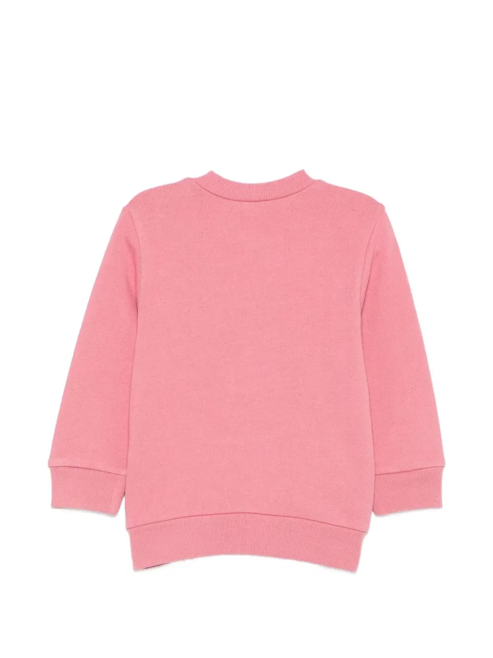 Свитер на молнии с графическим принтом Marni Kids, розовый — фото 2