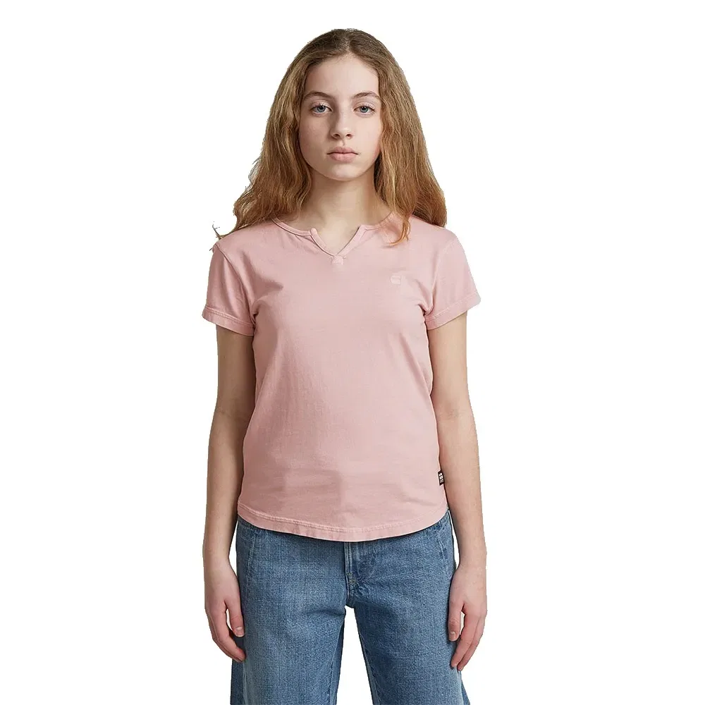 Детская футболка с v-образным вырезом G-Star D29719-01, Pink