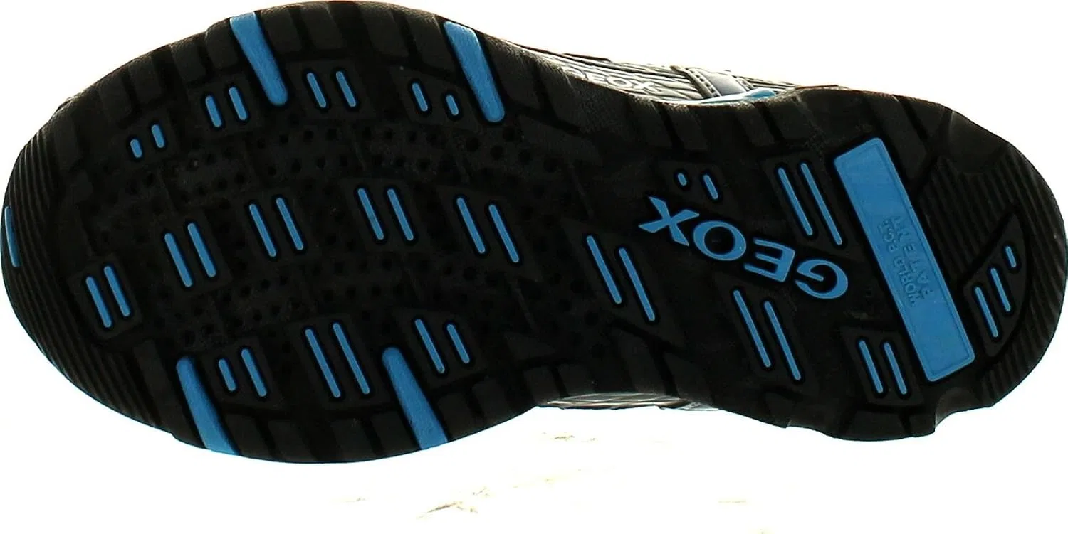 Детские кроссовки для мальчиков со светящейся подошвой Light Eclipse Geox, Navy/Royal — фото 4