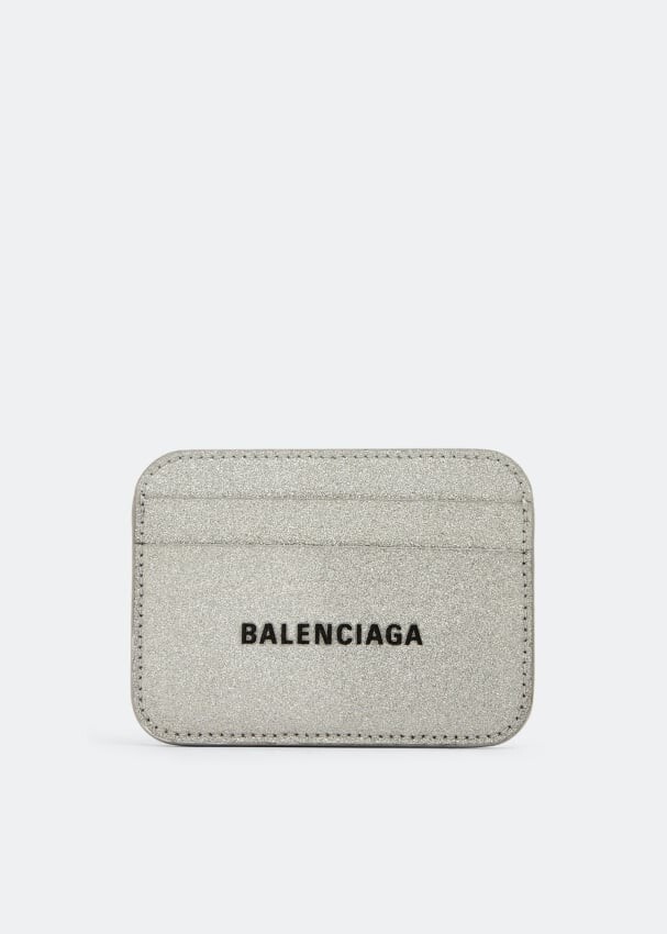 

Картхолдер BALENCIAGA Cash card holder, серебряный