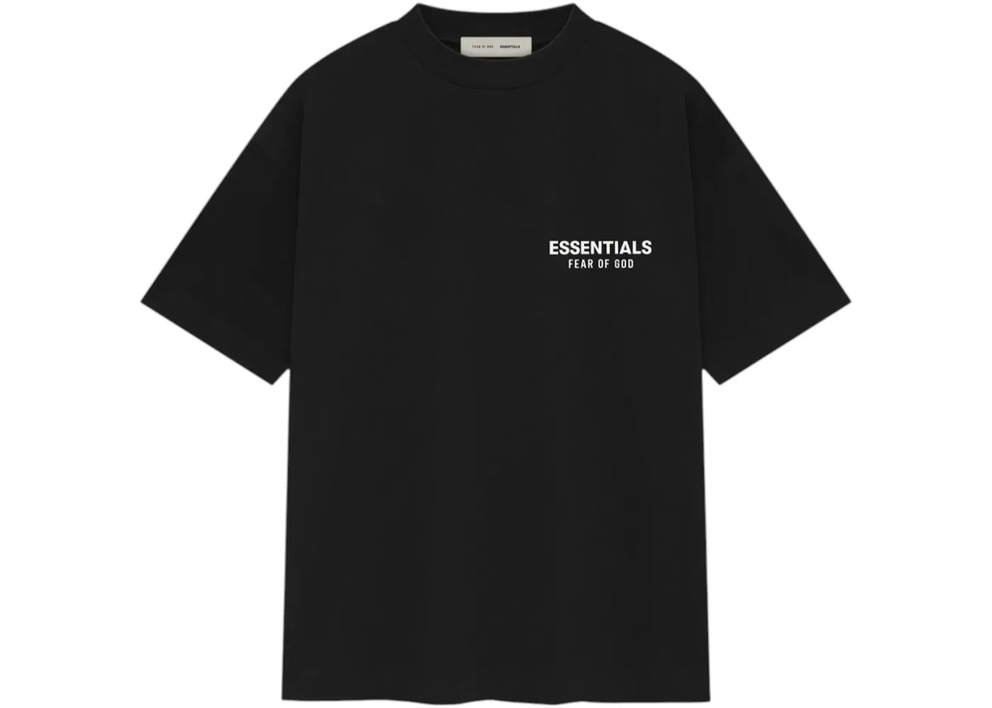 Мужская футболка с круглым вырезом Essentials Classic Tee Fear of God, Vintage Black — фото 2
