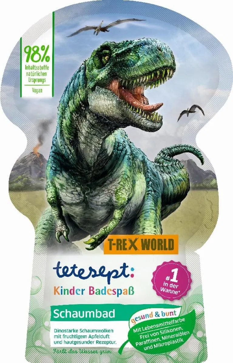 Детская пена для ванны Dino Adventure, Tetesept, 40 мл, Green
