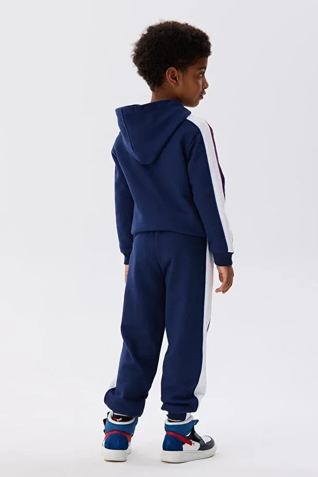 Детский спортивный костюм с принтом Nebbati, Navy Blue — фото 4