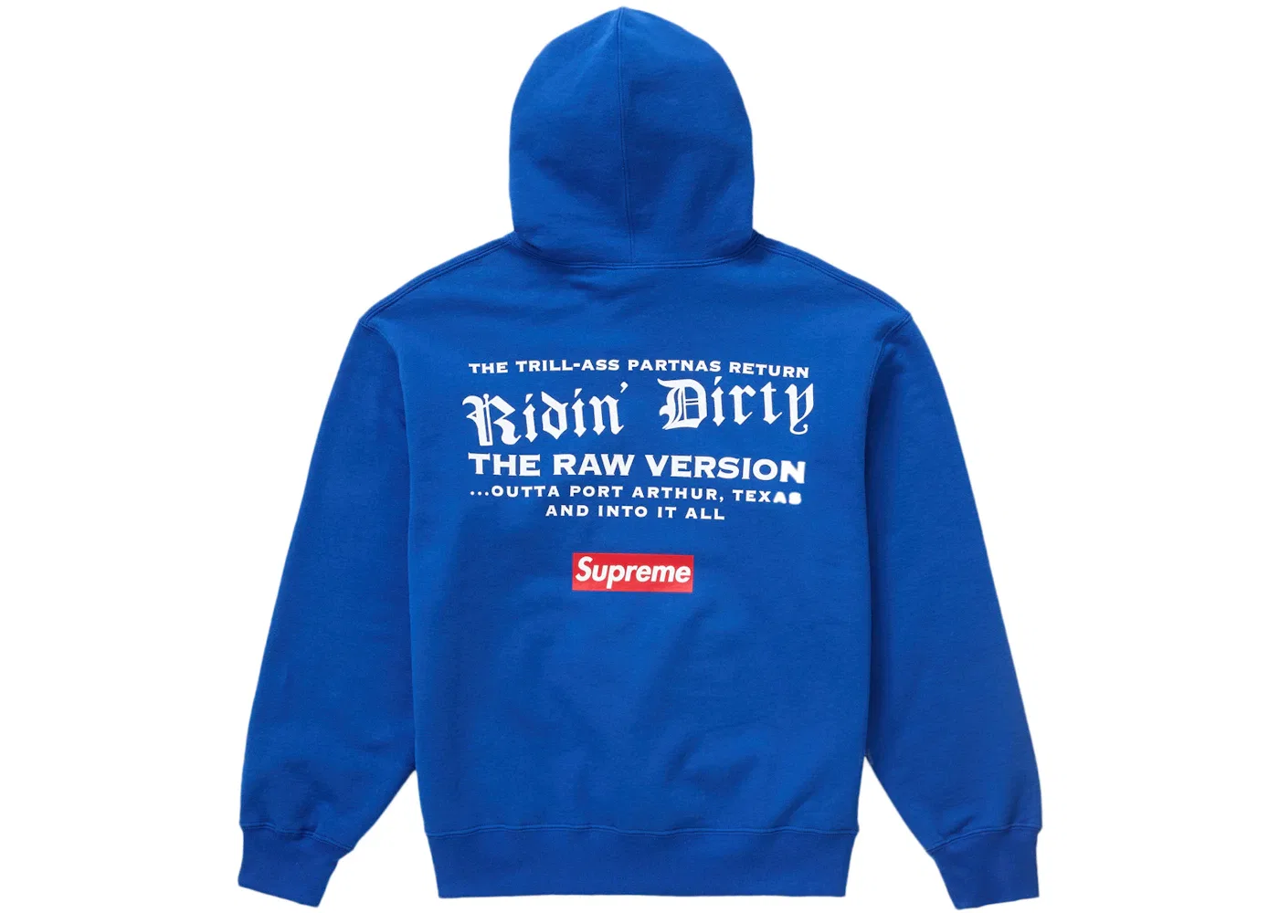 Мужская худи Supreme, Royal — фото 2