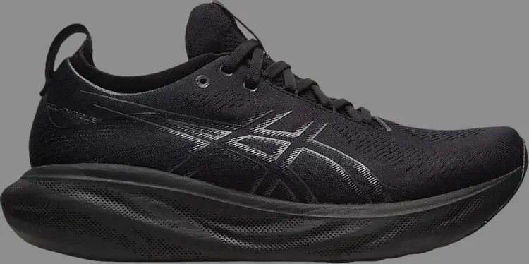 

Кроссовки gel nimbus 25 'triple black' Asics, черный