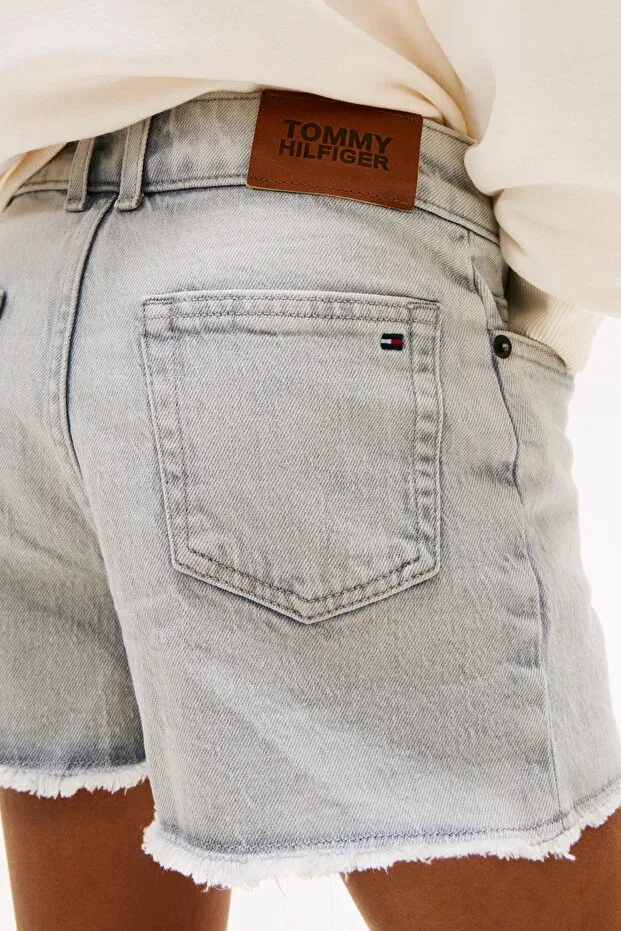 Детские джинсовые шорты для девочек Harper Tommy Hilfiger, Gray — фото 4