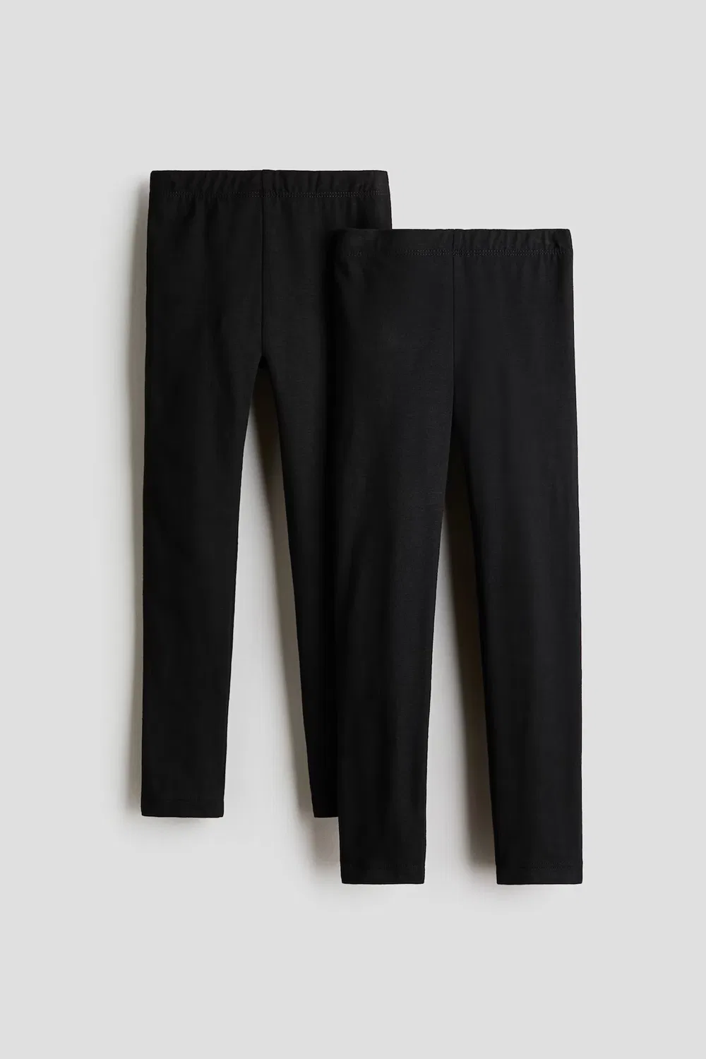 Комплект из 2 хлопковых леггинсов H&M, Schwarz