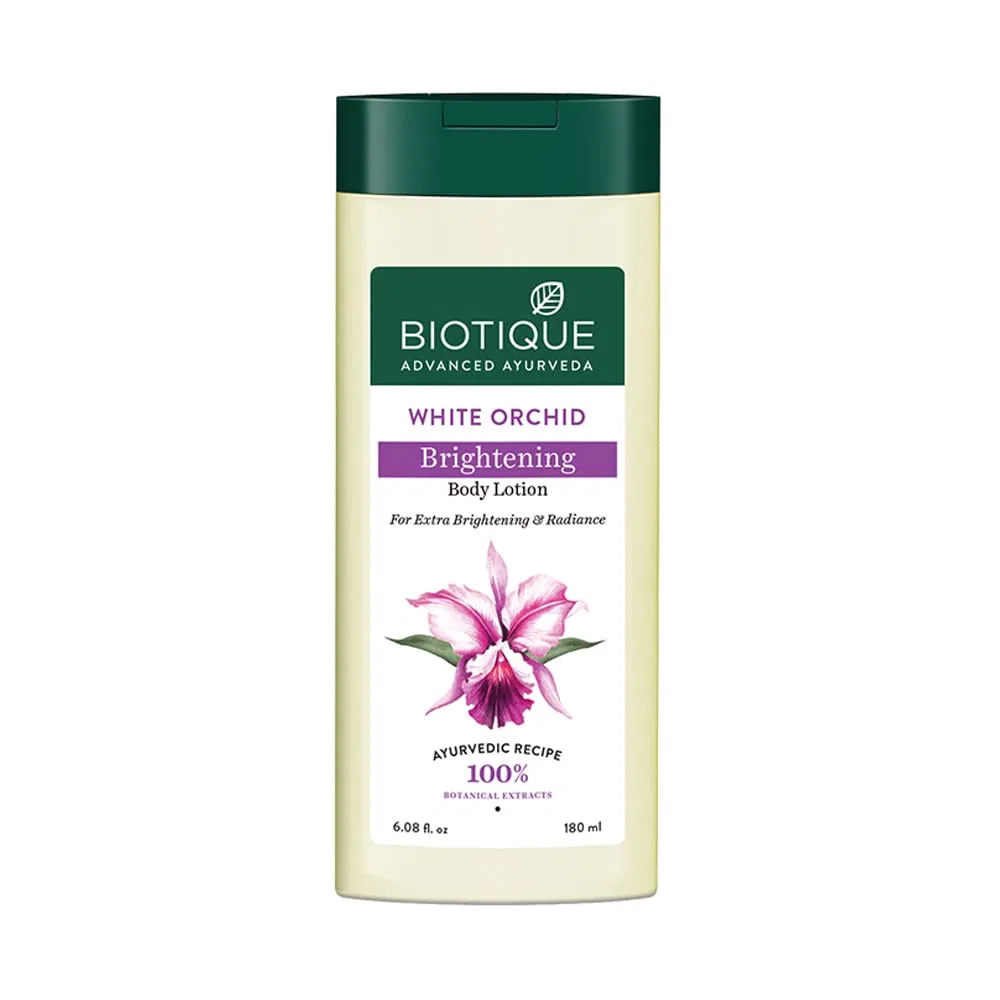 Лосьон для тела осветляющий Biotique, 1 шт., белый