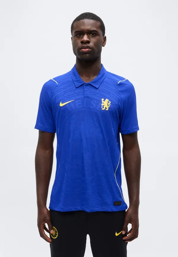 Футбольная джерси дышащая Chelsea fc 2026/27 match home, Nike Performance, Bright Blue/Midwest Gold, ярко-синий
