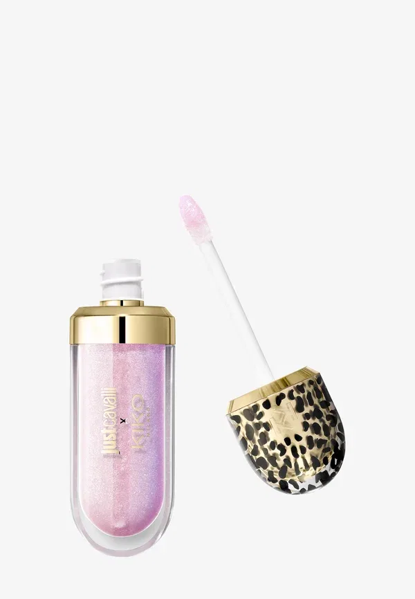 Блеск для губ Just Cavalli x 3D Hydra Rebel Edition - блеск для губ 6.5 мл Kiko Milano, цвет 04 mirage beat