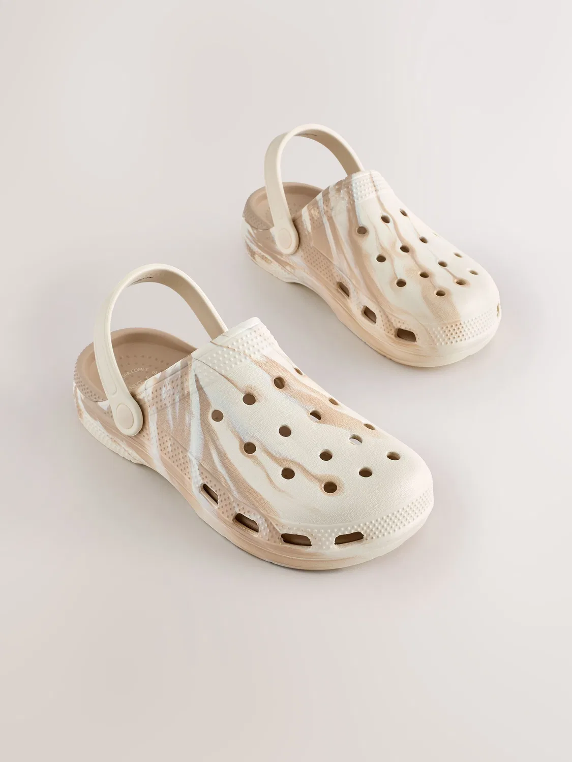 Клоги Comfort Clogs, Neutral Marble Next