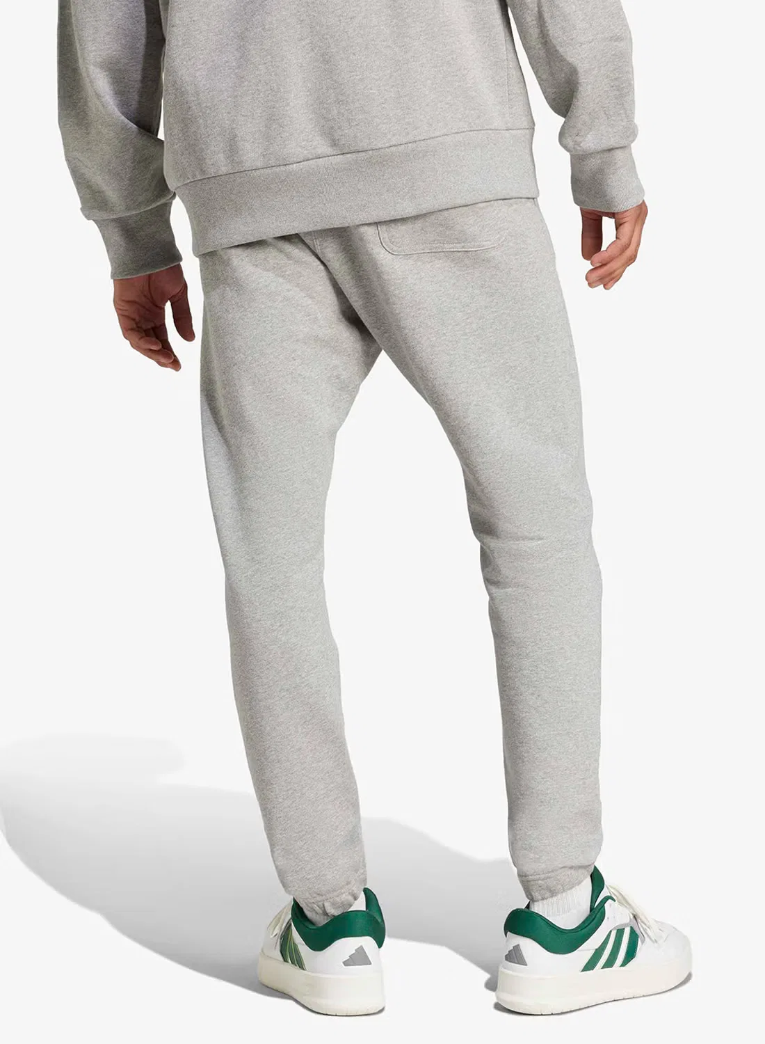 Брюки-джоггеры с зауженным кроем Adidas, серый — фото 2