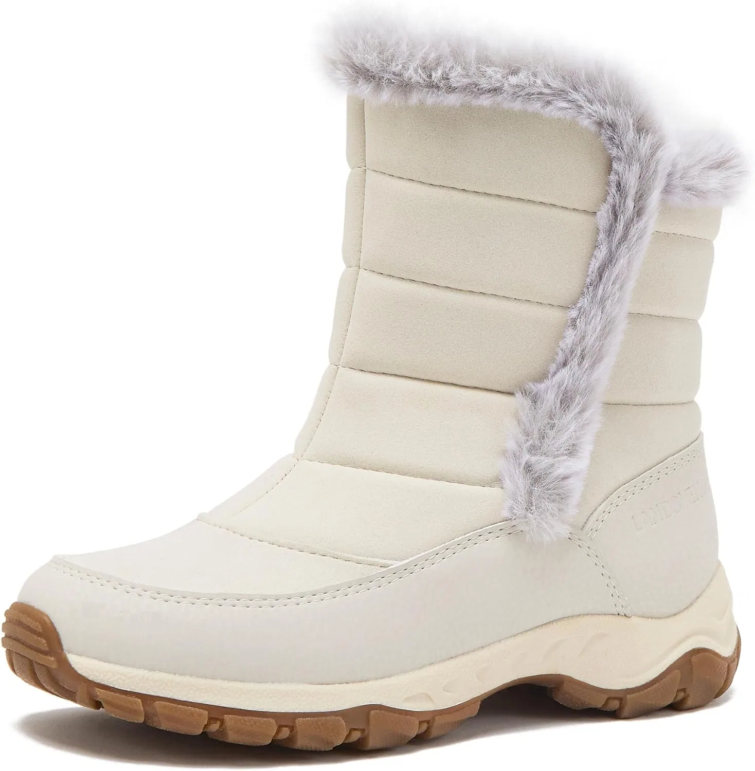 Детские зимние сапоги для мальчиков и девочек с утеплителем Lands' End Expedition Warmest Waterproof No Tie, White