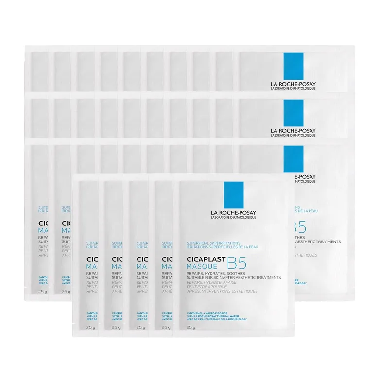 Маска для лица La Roche-Posay — Увлажняющая и восстанавливающая LIFUQUAN B5, 35 Pcs-Classic Version