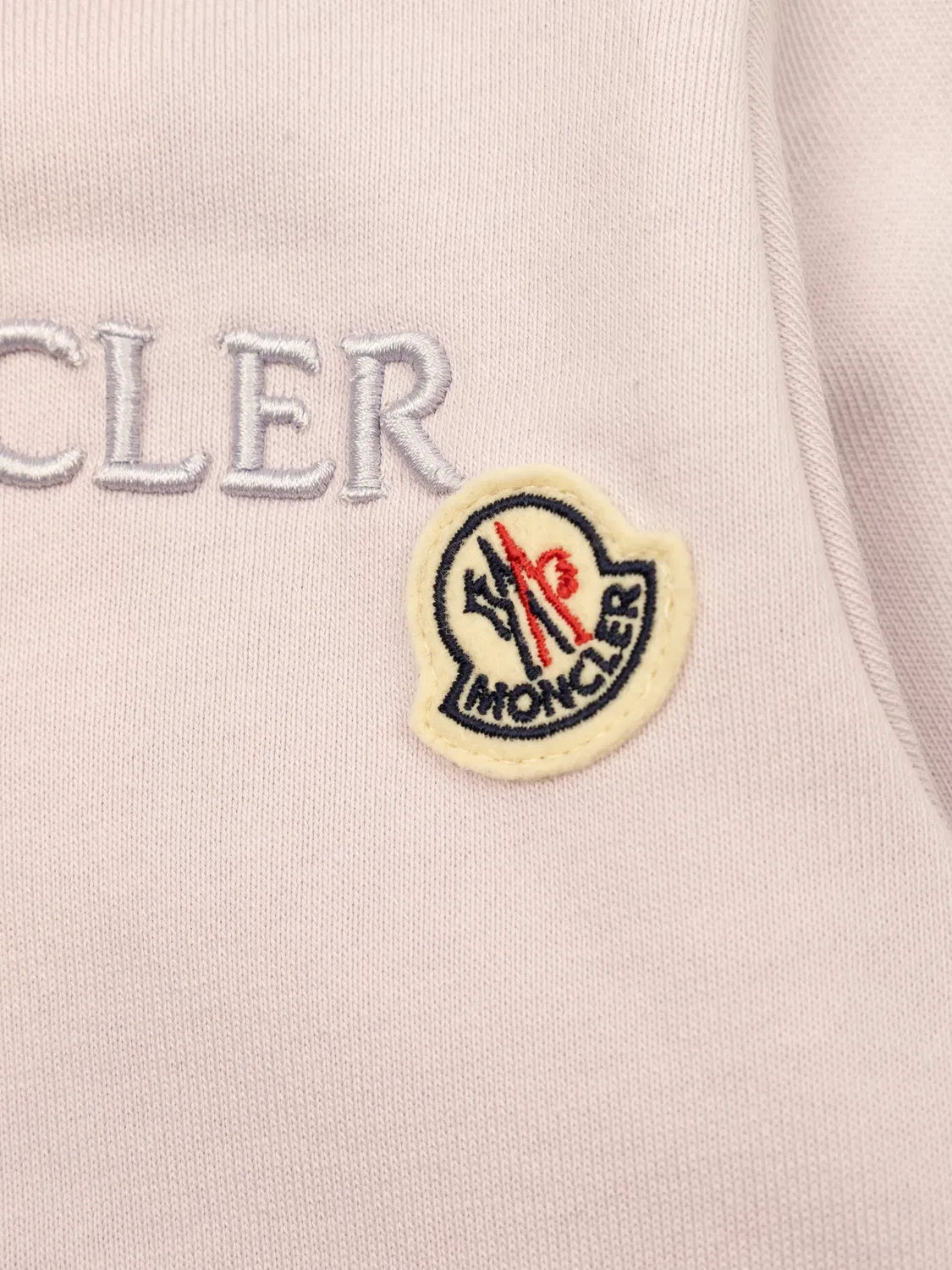 Худи с логотипом Moncler, фиолетовый — фото 4