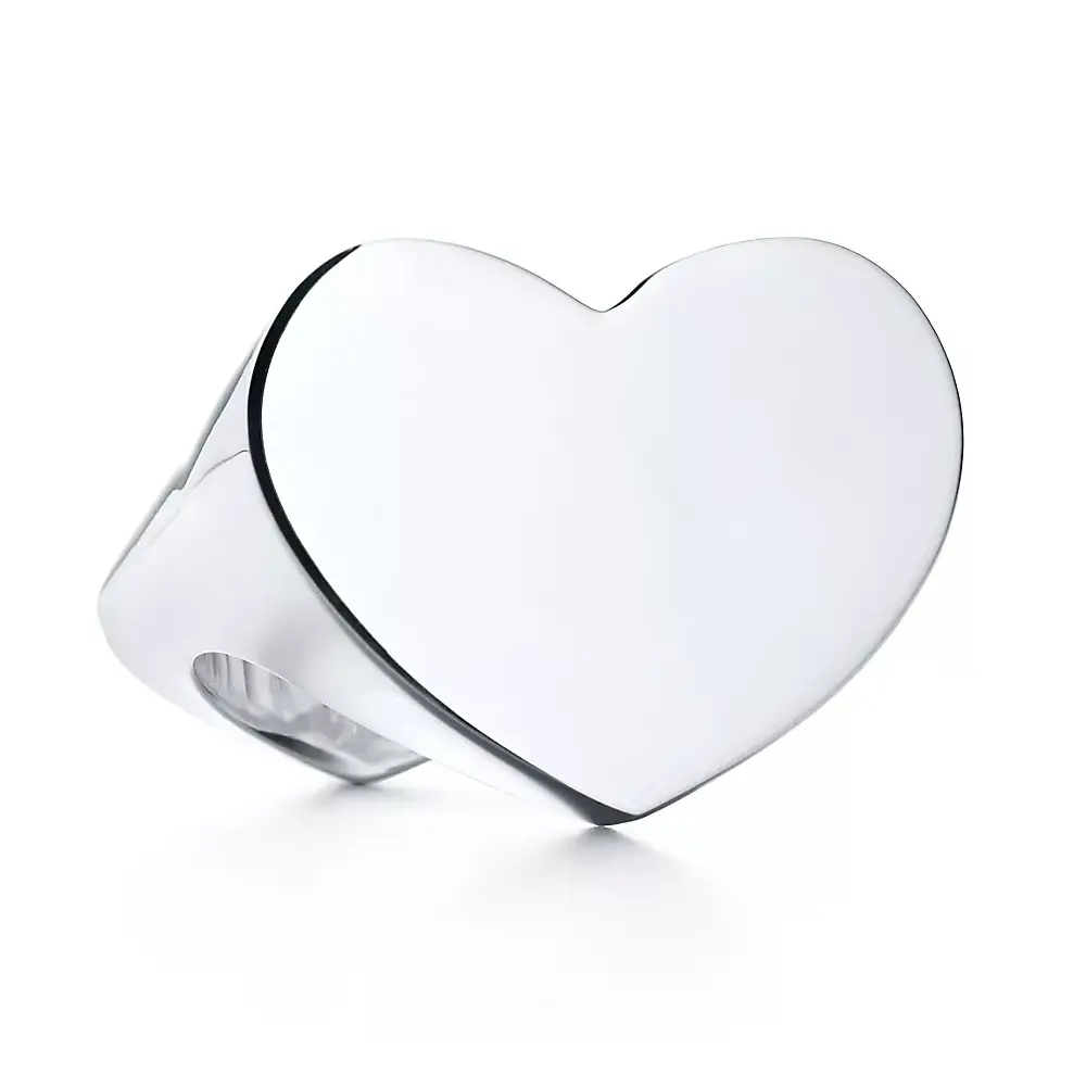

Кольцо Tiffany & Co. x Paloma Picasso Double Modern Heart, серебро