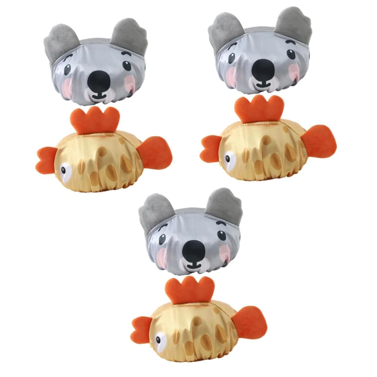 Детская шапочка для душа, 6 штук, Koala, ibasenice