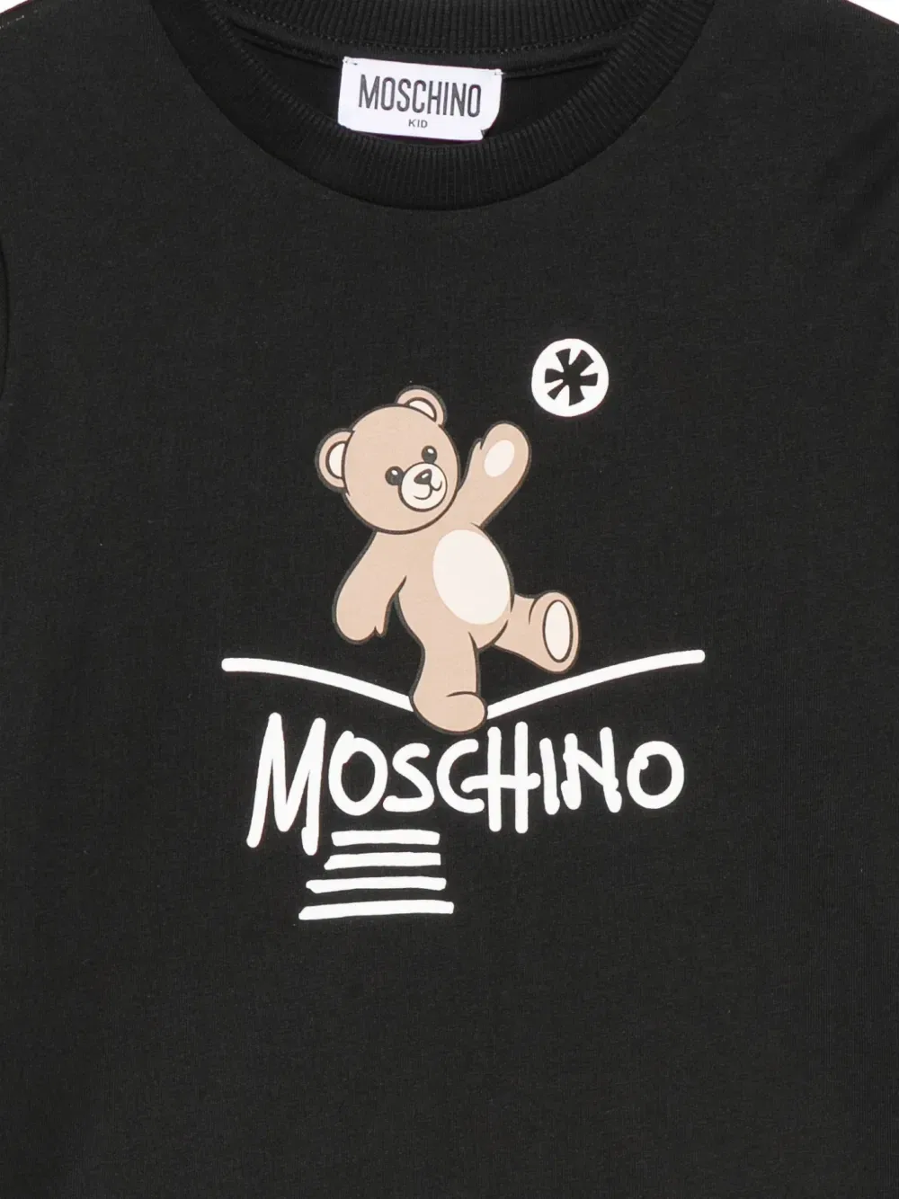 Футболка из Moschino Kids, черный — фото 3
