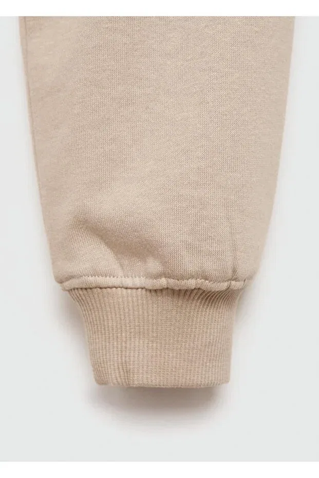 Детские свитшот для девочек хлопковый Mango Kids, Medium Brown — фото 4