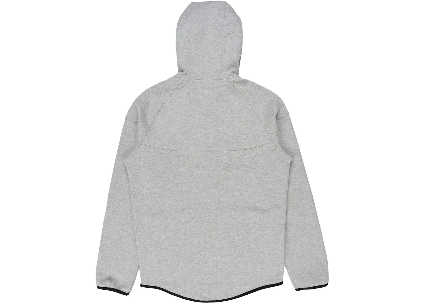 Мужская худи с длинным рукавом Nike Sportswear Tech Fleece OG Full-Zip Nike, Dark Grey Heather/Black — фото 2