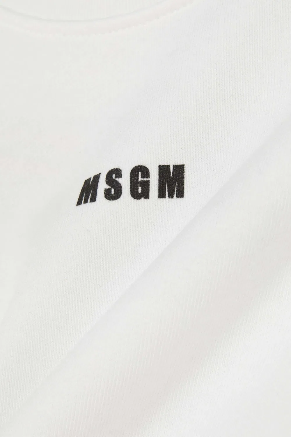 Свитшот с принтом MSGM, хлопковый — фото 3