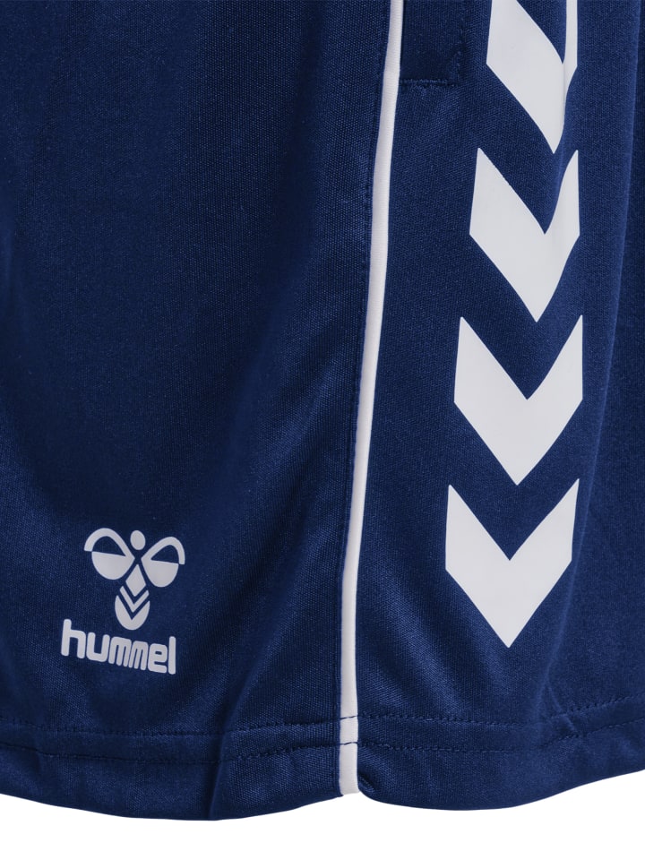 Спортивные штаны Hummel Verstellbare Taille Shorts Hmlcore Multisport Kinder, цвет MARINE — фото 3