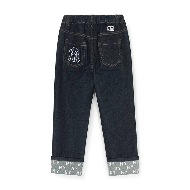 Джинсы New York Yankees FW/AW25 детские MLB KIDS, темно-синий — фото 2