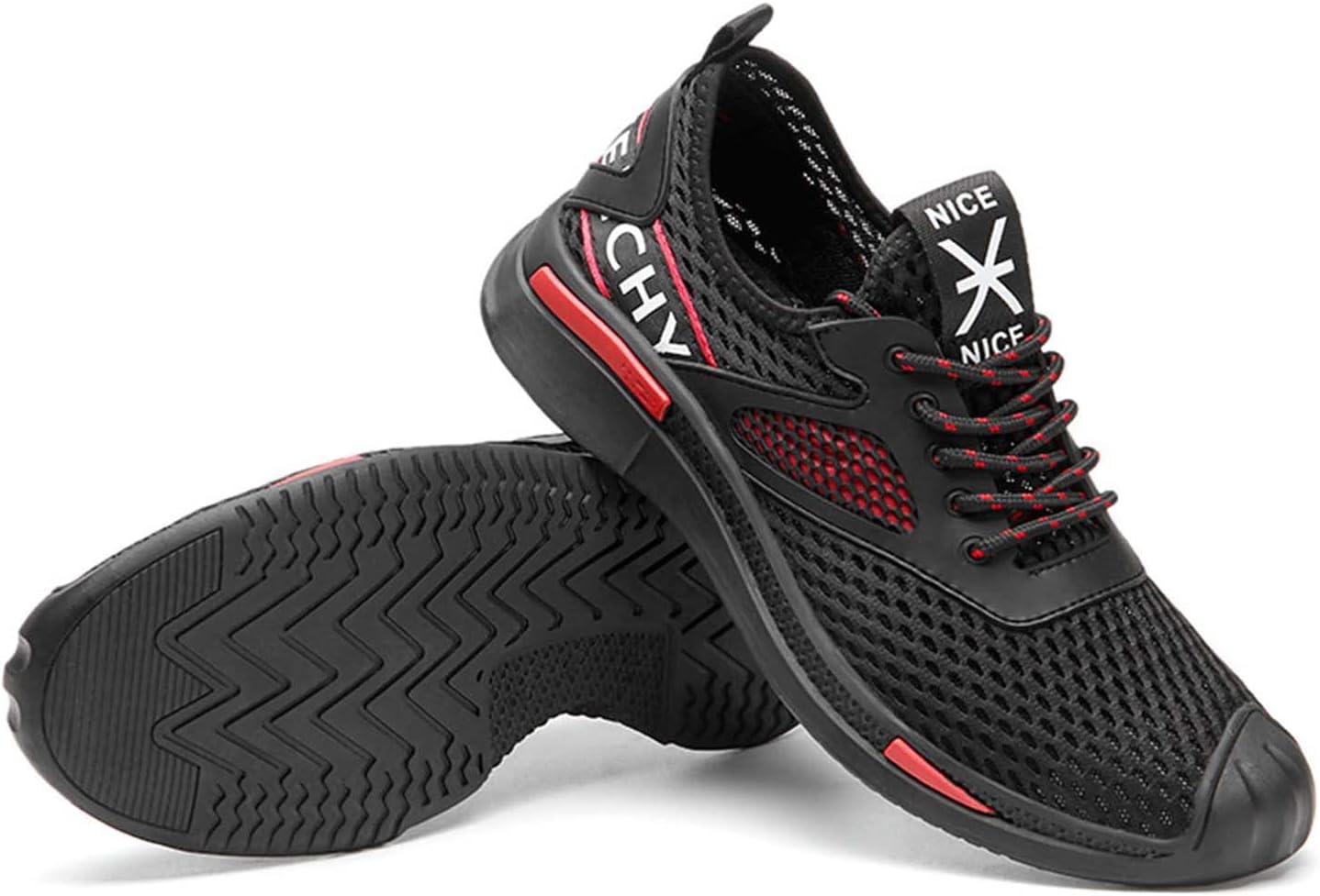 

Мужские модные дышащие кроссовки Eliogn для прогулок, повседневные стильные спортивные обувь для мужчин, легкие противоскользящие беговые кроссовки, обувь для кемпинга, походов и брода, черный