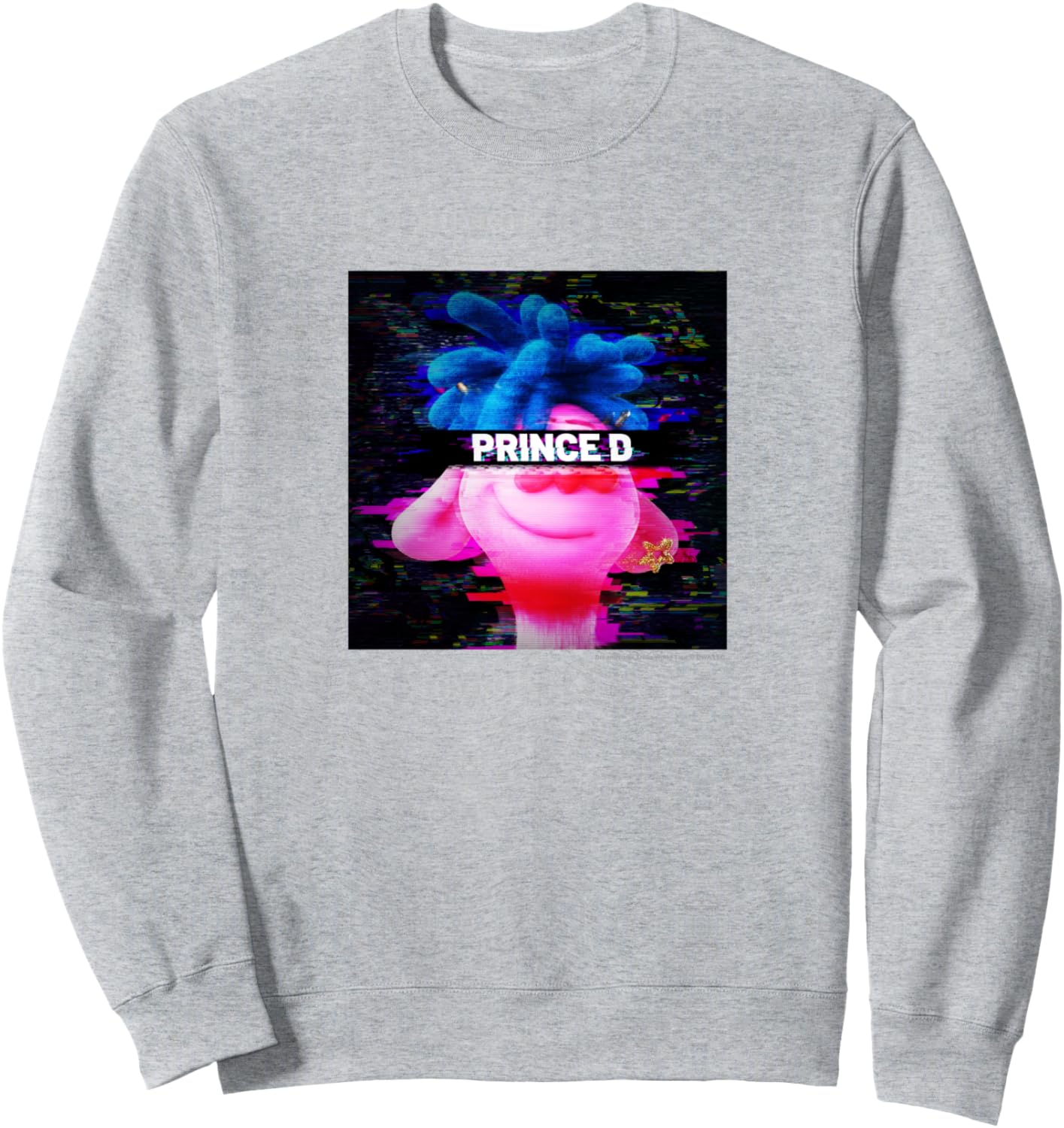 

Толстовка «Ночная звезда» из мультфильма «Тролли» Trolls, серый