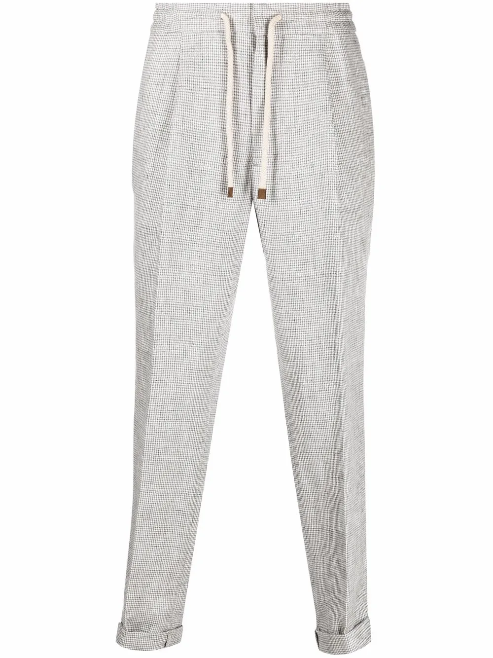 

Брюки с кулиской Brunello Cucinelli, серый