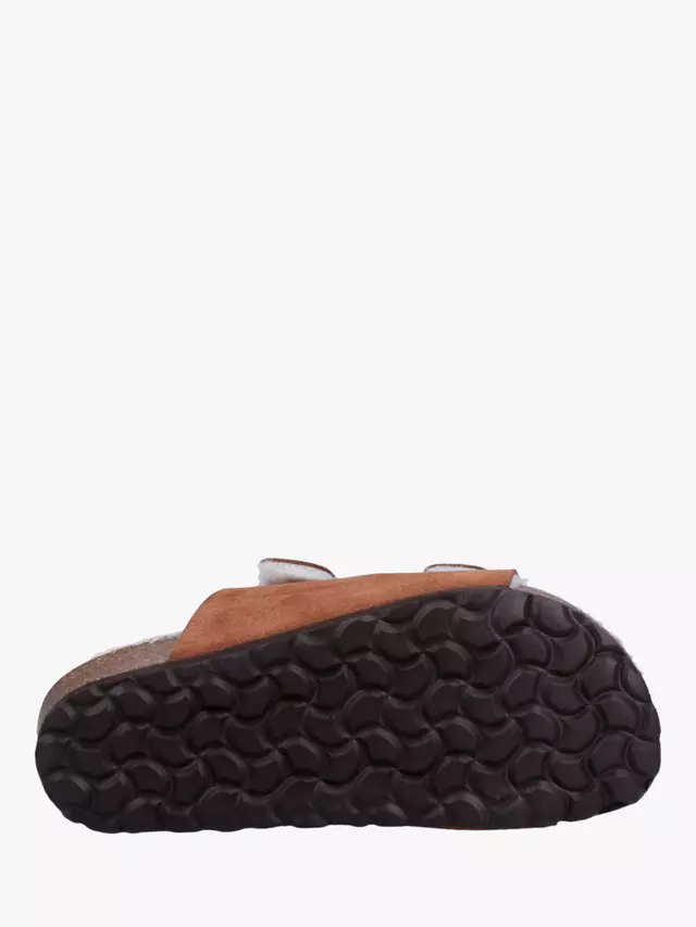 Тапочки Hush Puppies Jessie Suede Wool Lined Sandal, цвет tan — фото 4
