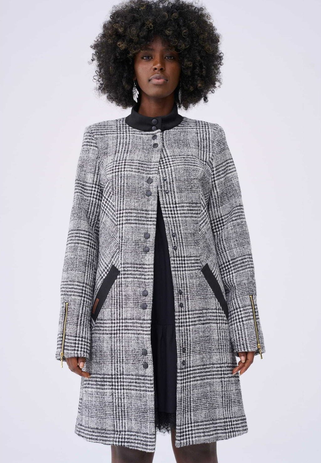 

Классическое пальто blue shadow, серый