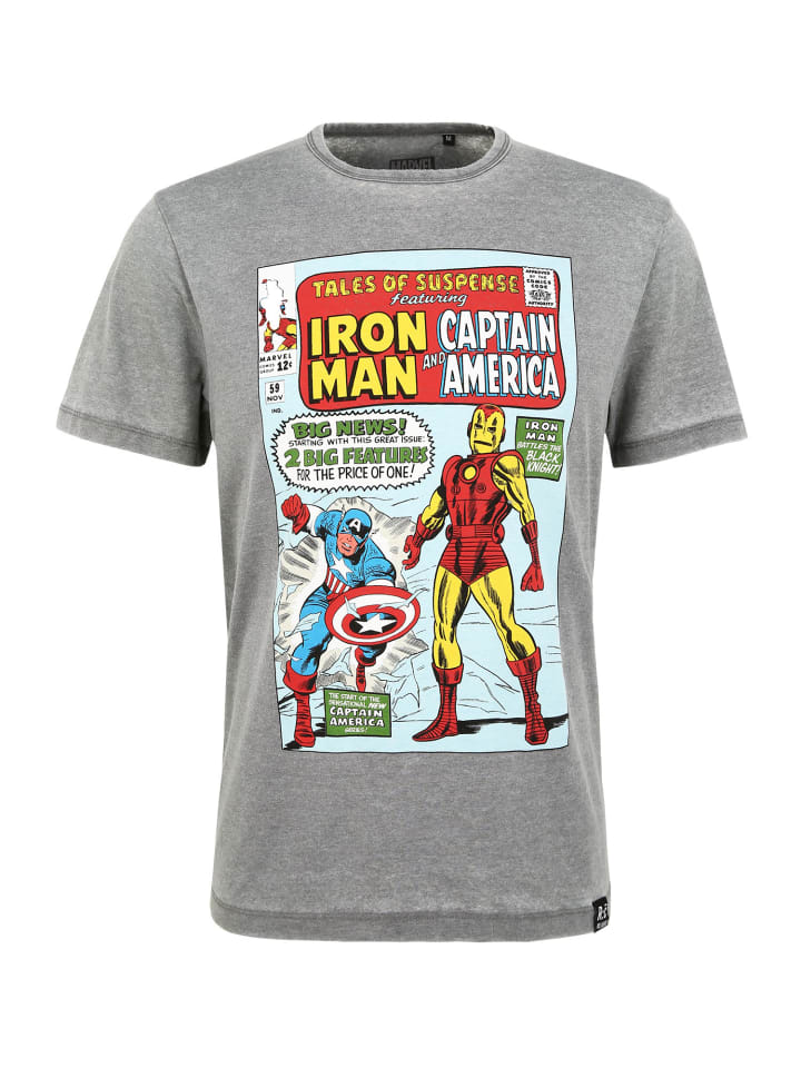 

Футболка Re:Covered T-Shirt Marvel Tales Of Suspense Light Grey, цвет Light Grey