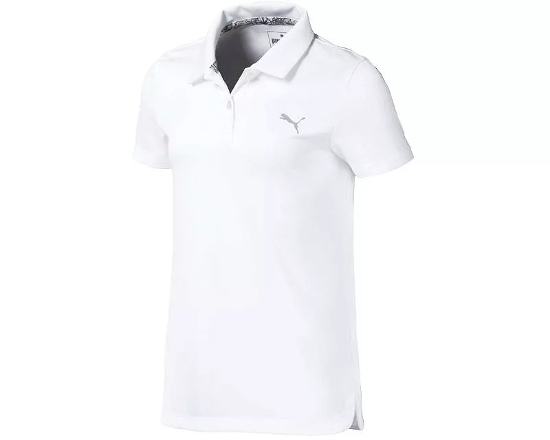 

Поло для гольфа PUMA Essential для девочек, цвет Bright White