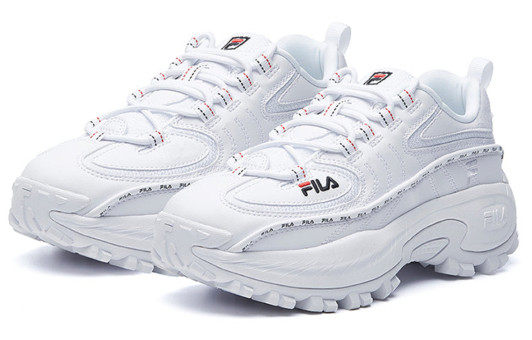 Спортивные кроссовки (WMNS) FILA Wheel, белый — фото 3