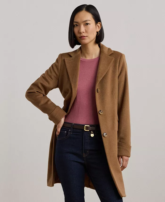 

Женское однобортное пальто Walker, 0P-18 Lauren Ralph Lauren