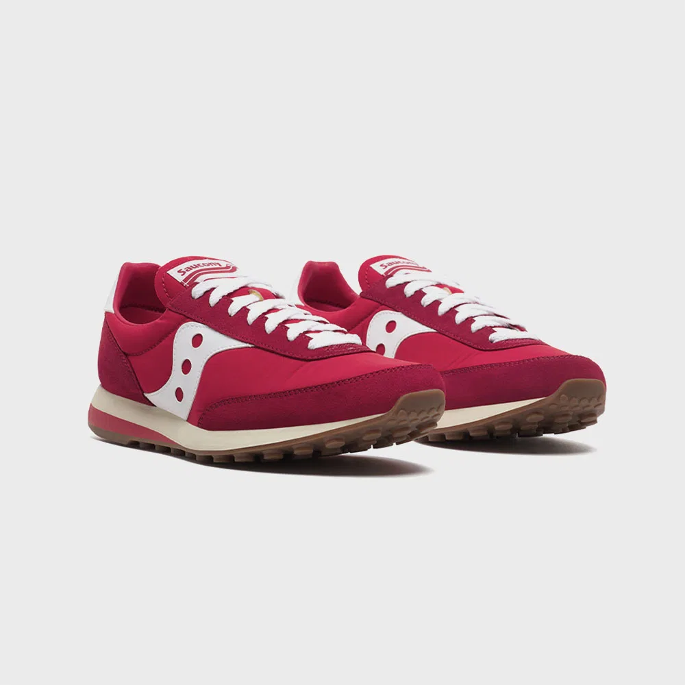 Унисекс низкие кроссовки Trainer 80 Red/White от Saucony