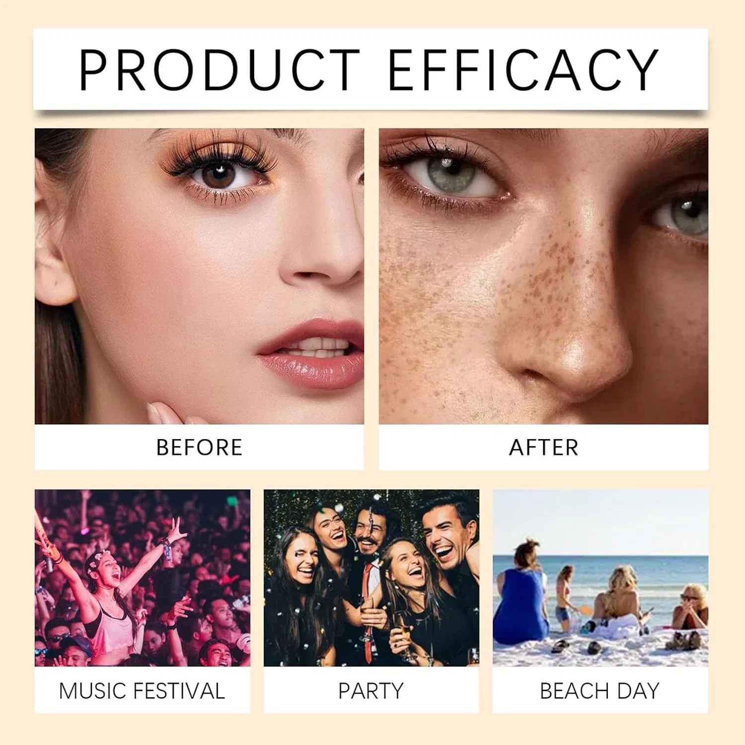 Карандаш для веснушек Real Cosmetics 3,5 г — фото 4