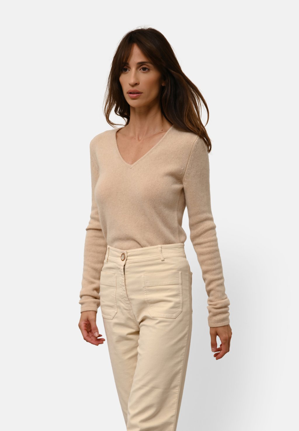 

Джемпер ABBY Just Cashmere, песочный