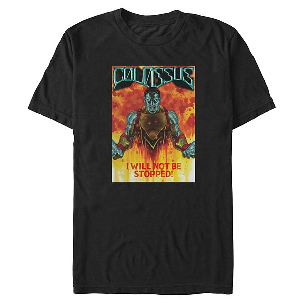 

Футболка Big & Tall Marvel Colossus I Will Not Be Stopped Licensed Character